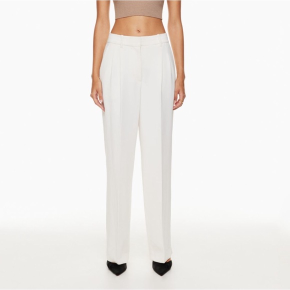 🍂fall drop🍂 Aritzia Babaton effortless pants white birch - Picture 4 of 11